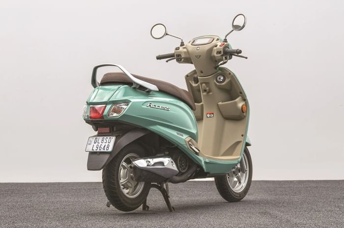 Suzuki Access rear right image in studio